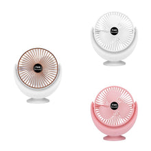 Load image into Gallery viewer, Portable 3-Speed Adjustable Crescent Fan For Desktop Office