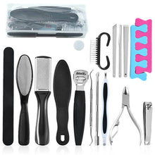 Load image into Gallery viewer, 18 in 1 Professional Foot Care Kit Pedicure Tools Set