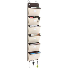 Load image into Gallery viewer, Hanging File Folder Wall Mounted Hanging Storage Pocket