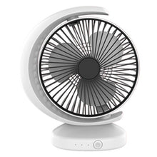 Load image into Gallery viewer, 3 Blade USB Rechargeable Portable Desktop Air Cooling Fan