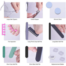 Load image into Gallery viewer, Foot Care Set Pedicure Set Stainless Steel Nail Clipper