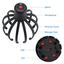Load image into Gallery viewer, Electric Octopus Claw Scalp Massager Stress Relief