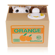 Load image into Gallery viewer, Cat Panda Piggy Bank Coin Electronic Money Saving Box