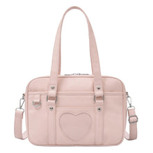 Load image into Gallery viewer, Fashion PU Leather Heart Shape Shoulder Messenger Bag