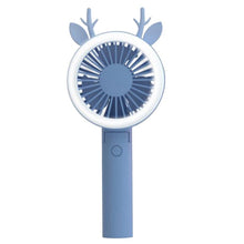 Load image into Gallery viewer, Rechargeable Air Cooler Operated Hand Held USB Fan