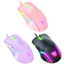 Load image into Gallery viewer, USB Wired Mouse 6-Gear Adjustable RGB Gaming Mouse
