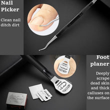 Load image into Gallery viewer, 10 Pcs Professional Nail Cutter Pedicure Scissors Set