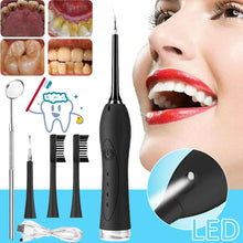 Load image into Gallery viewer, 2 in 1 Sonic Dental Scaler Electric Toothbrush USB Rechargeable Tooth Calculus Remover Teeth Whiten Stains Tartar Cleaner