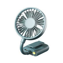 Load image into Gallery viewer, USB Mini Clip-on Fan For Cap Backpack