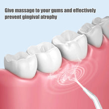 Load image into Gallery viewer, 300ML Portable Oral Irrigator Dental Water Flosser Water Jet Toothpick Waterproof 3 Modes USB Rechargeable Teeth Cleaner