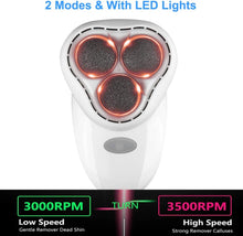 Load image into Gallery viewer, Electric Anti-Callus Foot Rasp with 6 Rollers
