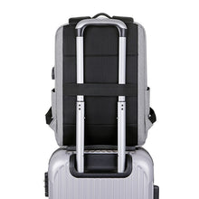 Load image into Gallery viewer, USB Charging Men's Multifunctional Waterproof Business Backpack for Laptop