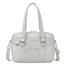 Load image into Gallery viewer, Fashion PU Leather Heart Shape Shoulder Messenger Bag