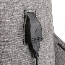 Load image into Gallery viewer, Male Portable Business Casual Unisex Backpack