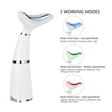 Load image into Gallery viewer, Neck Anti Wrinkle Face Lifting Beauty Device LED Photon Therapy Skin Care EMS Tighten Massager Reduce Double Chin WrinkleRemoval