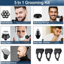Load image into Gallery viewer, New Shaver For Men 7D Independently 7 Cutter Floating Head