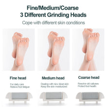 Load image into Gallery viewer, Electric Foot File for Heels Grinding Pedicure USB Rechargeable Professional Foot Care Tool Dead Hard Skin Callus Remover