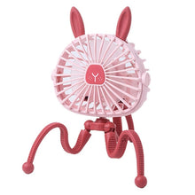 Load image into Gallery viewer, Handheld Cute Octopus Portable USB Fan