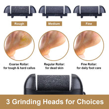 Load image into Gallery viewer, Electric Foot File For Heels Grinding Pedicure Tools
