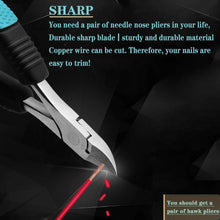 Load image into Gallery viewer, 8 pcs Manicure Cutters Nail Clipper Set Household