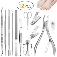 Load image into Gallery viewer, Professional Pedicure Tools Ingrown Toenail Tools Kit