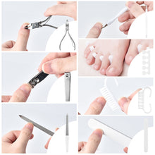 Load image into Gallery viewer, 22 in 1 Stainless Steel Professional Pedicure Tools