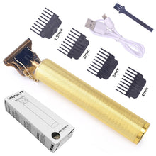 Load image into Gallery viewer, USB Rechargeable T9 Baldheaded Hair Clipper Electric