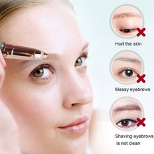 Load image into Gallery viewer, Eyebrow Trimmer Pen Makeup Facial Epilator Painless Portable
