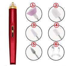 Load image into Gallery viewer, USB Professional Electric Pen-Shape Nail Grinder Machine