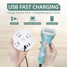 Load image into Gallery viewer, Charged Electric Foot File for Heels Grinding Pedicure Tools
