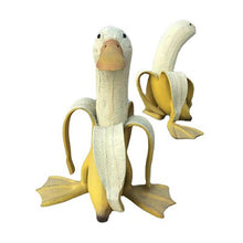 Load image into Gallery viewer, Art Banana Duck Statue Figurines Garden Yard Desktop Decor