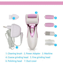 Load image into Gallery viewer, Foot Care Tool with 4 Rollers Skin Care Feet Dry Skin Remover