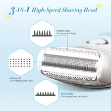 Load image into Gallery viewer, Electric Epilator Women Painless USB Rechargeable Hair Removal Lady Shaving Machine Portable Female Hair Trimmer Wet Dry