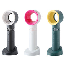 Load image into Gallery viewer, Handheld Desktop Summer Travel Portable Bladeless Fan