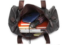 Load image into Gallery viewer, Leather Leisure Travel Bag