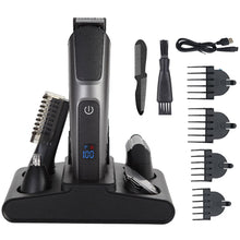 Load image into Gallery viewer, Hair Clippers Multifunctional Men Professional Electric 5 in 1 Body Nose Haircut Machine Kit Beard Trimmer Razor