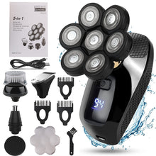 Load image into Gallery viewer, New Shaver For Men 7D Independently 7 Cutter Floating Head