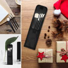 Load image into Gallery viewer, 4Pcs/Set Black Stainless Steel Pedicure Knife Professional