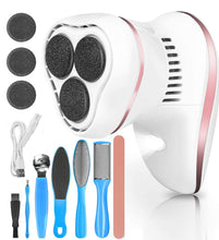 Load image into Gallery viewer, Electric Anti-Callus Foot Rasp with 6 Rollers