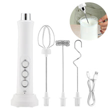 Load image into Gallery viewer, 3 in 1 Milk Frother Electric Milk Foamer Coffee Blender Portable Mini Mixer Kitchen Foam Machine Blower Cappuccino Maker Beater