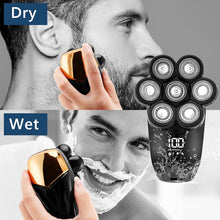 Load image into Gallery viewer, 5 In 1 7D Men's Rechargeable Bald Head Electric Shaver