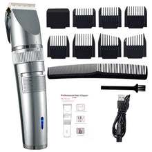 Load image into Gallery viewer, Professional Hair Trimmer Digital USB Rechargeable For Men