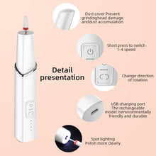 Load image into Gallery viewer, 15000RPM Electric Nail Drill Mill For Manicure With 4 Kinds Of Speed Regulation Art Pen Manicure Tools For Gel Removing