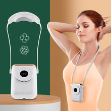 Load image into Gallery viewer, Electric Portable Neck Cooling Fan Mini Air Conditioning Cooler Hand Wireless Travel Handheld Silent Usb Rechargeable Fan