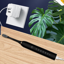 Load image into Gallery viewer, Ultrasonic Electric Toothbrush Rechargeable USB for Adults 6 Modes