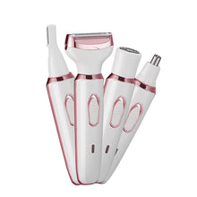 Load image into Gallery viewer, Hair Removal Trimmer For Nose Electric Facial Epilator Women'S Remover Body Shaver Machine Eyebrows Lips USB Charge Waterproof