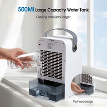 Load image into Gallery viewer, Mini Portable Air Conditioner Fan Air Cooler for Room Rapid Cooling Water Circulation Conditioning Cold Small Fan Dust Proof USB