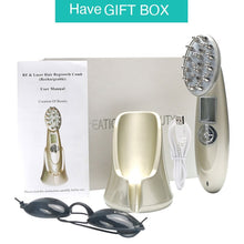Load image into Gallery viewer, Electric Laser Hair Growth Comb Anti Hair Loss Massage Therapy Infrared RF Red Light EMS Vibration Massager Hair Brush Hair Care