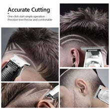 Load image into Gallery viewer, Professional Digital LCD Display Adjustable Beard Trimmer