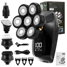 Load image into Gallery viewer, 5In1 7D Electric Shaver Razor For Men's Trimmer